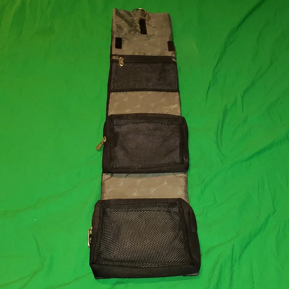 Travelers Club Mens Travel Bathroom Bag with Door Hook